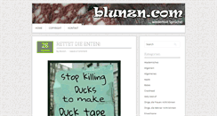 Desktop Screenshot of blunzn.com