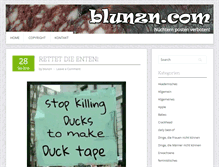 Tablet Screenshot of blunzn.com